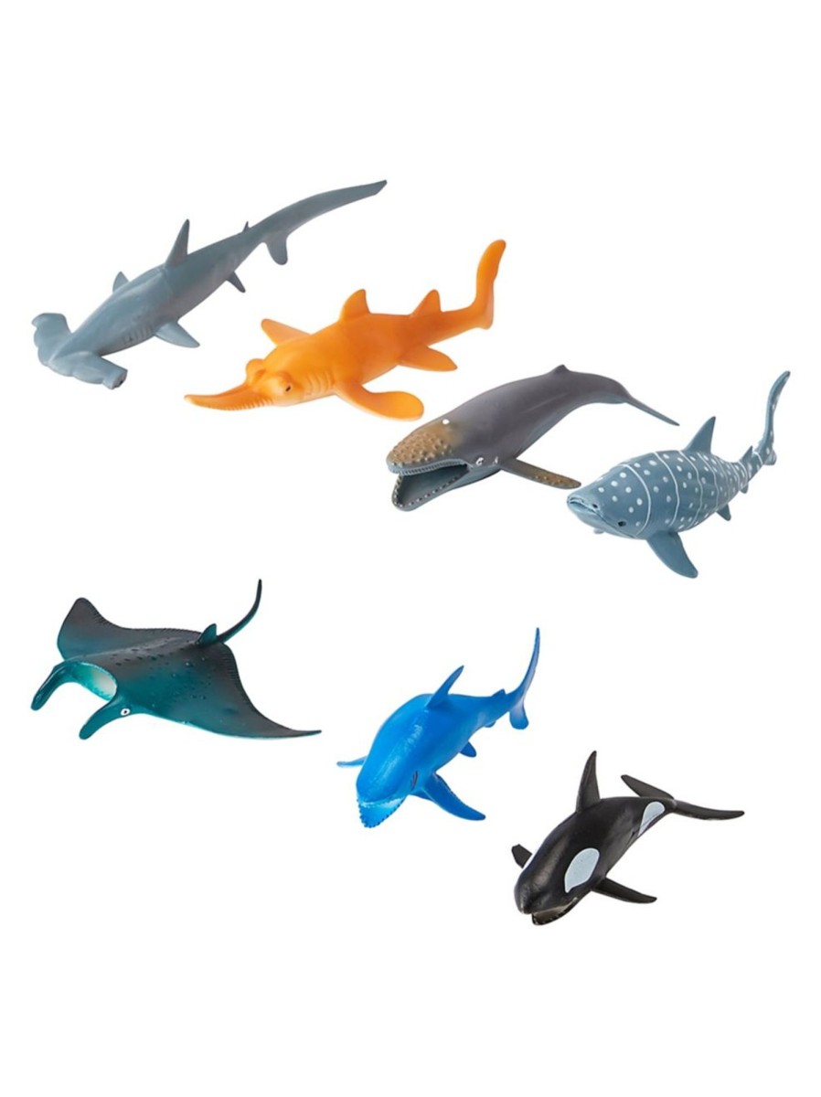 Toys Anko Action Figures | 60-Piece Ocean Animals Adventure Bucket