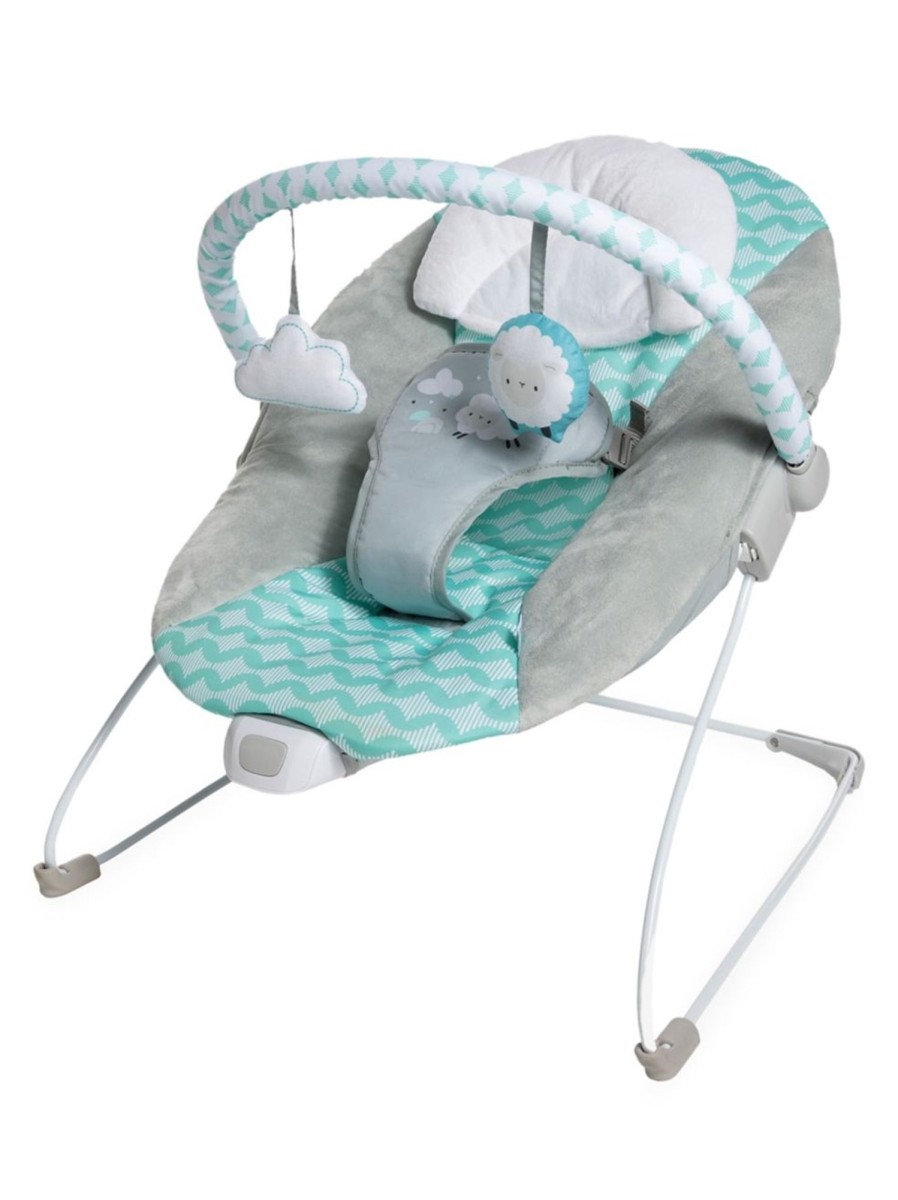 Kids & Baby Ingenuity Nursing & Feeding | Ity Bouncity Bounce Vibrating Deluxe Bouncer