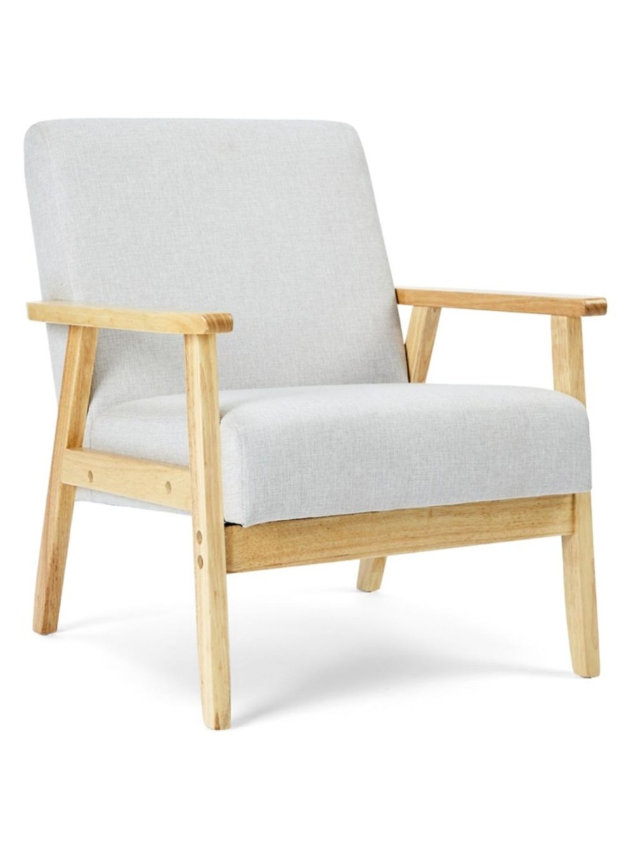 Home Living Anko Living Room Furniture | Upholstered Timber Chair