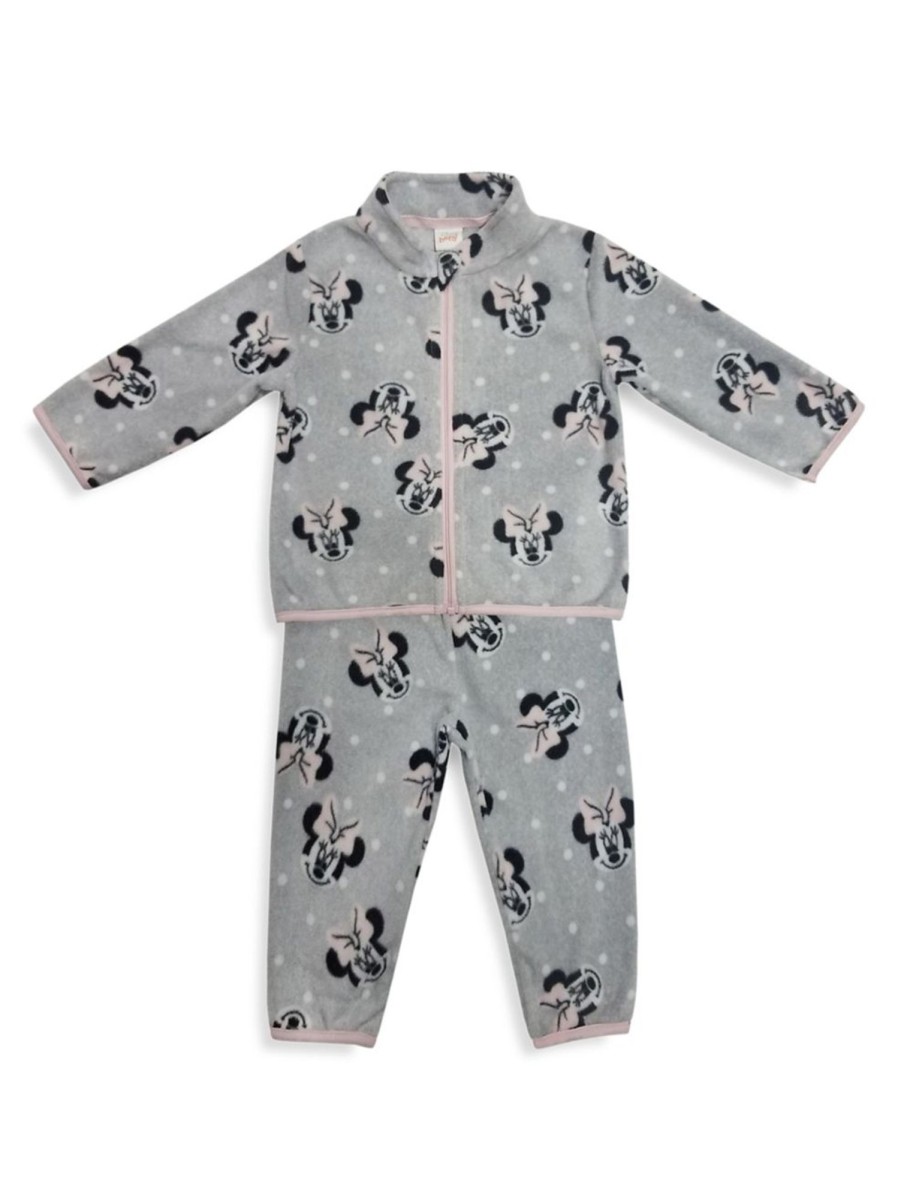 Kids & Baby Minnie Mouse | Baby Girl'S 2-Piece Micropolar Fleece Pyjama Set