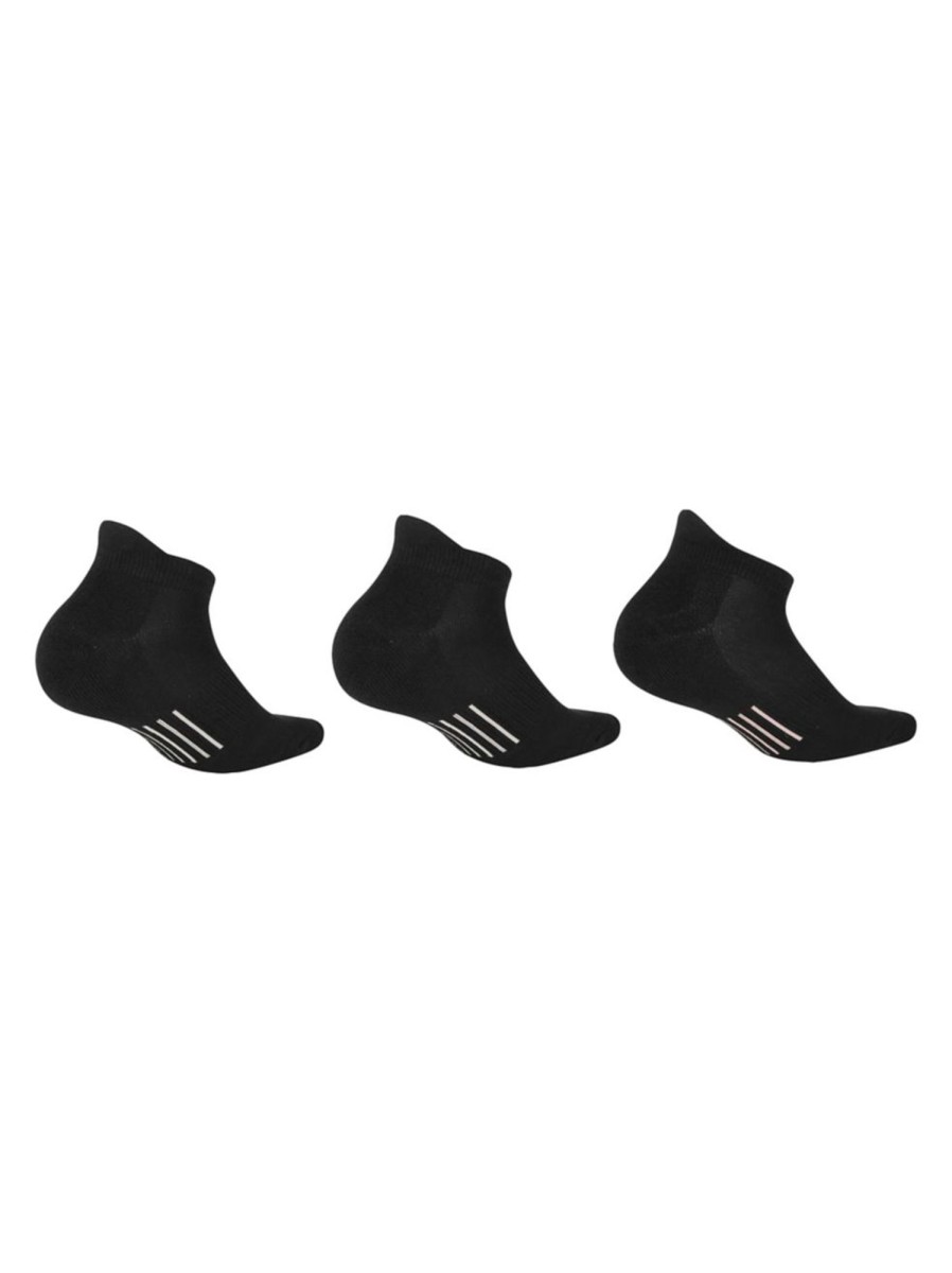 Men & Women Anko Socks | Women'S 3-Pair Low-Cut Cushioned Sports Sock Pack