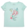 Kids & Baby Ariel | Little Girl'S Disney Ariel Better Under The Sea Graphic T-Shirt