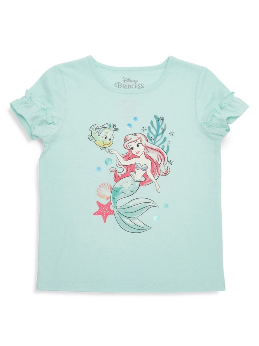 Kids & Baby Ariel | Little Girl'S Disney Ariel Better Under The Sea Graphic T-Shirt