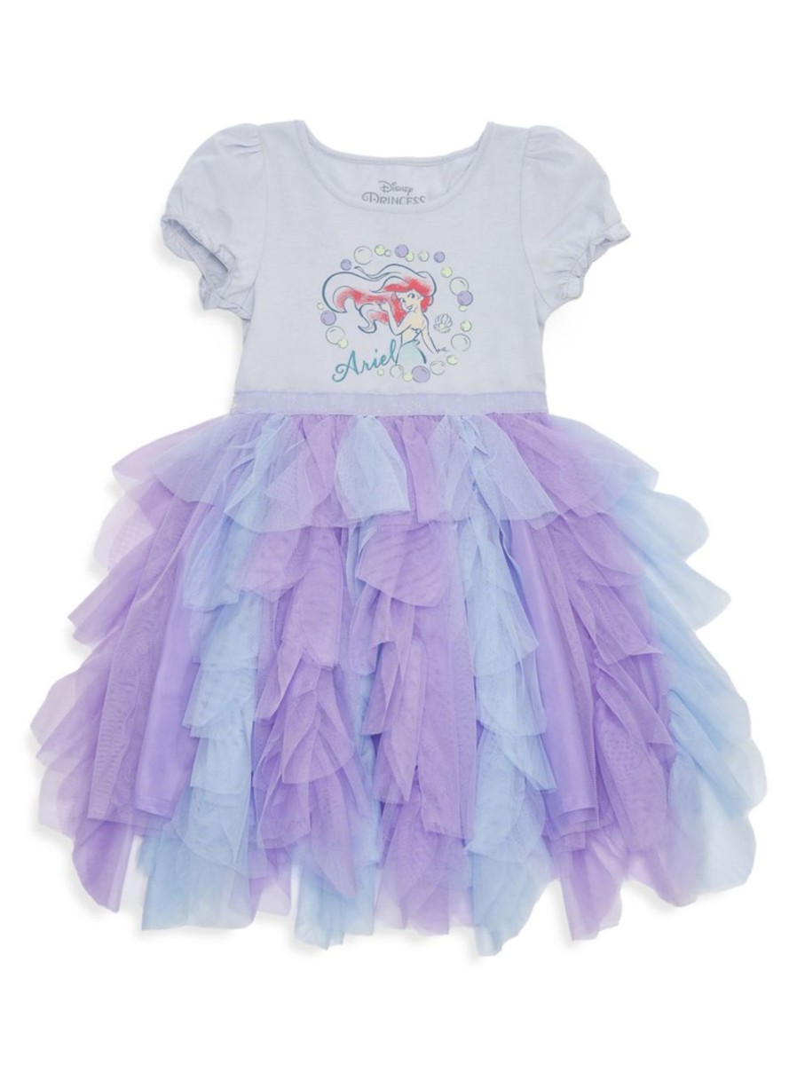 Kids & Baby Ariel | Little Girl'S Disney Sheshell Ariel Dress