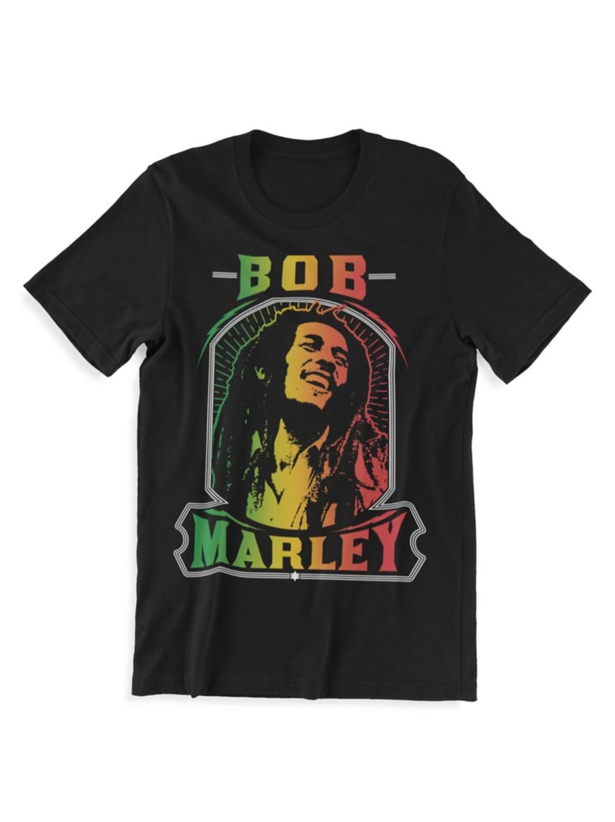 Men & Women Bob Marley Tops | Bob Marley Licensed Graphic T-Shirt