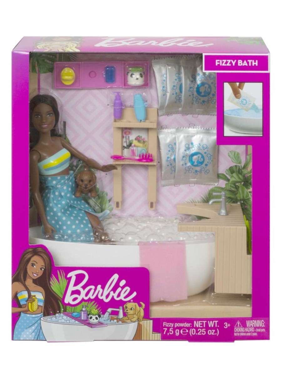 Toys Barbie Dolls & Doll Houses | Fizzy Bath Doll And Play Set