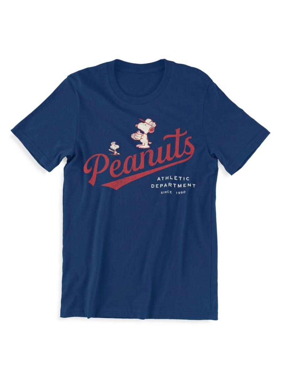 Men & Women Peanuts Tops | Snoopy Licensed Graphic T-Shirt