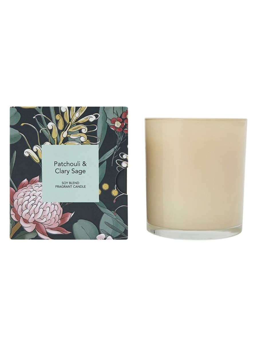 Wellness Anko Candles | Patchouli And Clary Sage Scented Candle, 230G