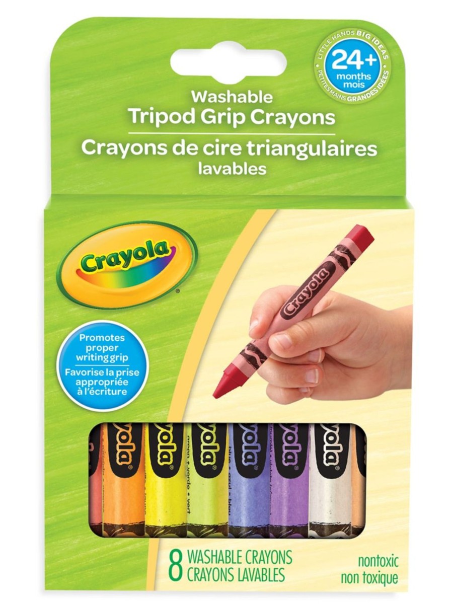 Toys Crayola Arts & Crafts | My First Triangular Crayons