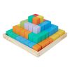 Toys Anko Building Blocks & Sets | 64-Piece Wooden Blocks Pyramid