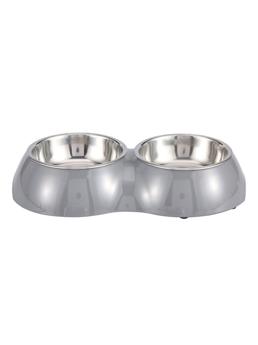 Pets Anko | Twin Melamine Pet Bowl