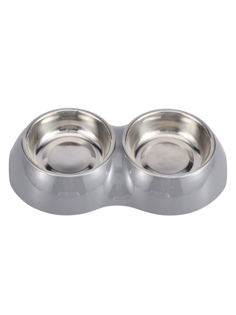 Pets Anko | Twin Melamine Pet Bowl