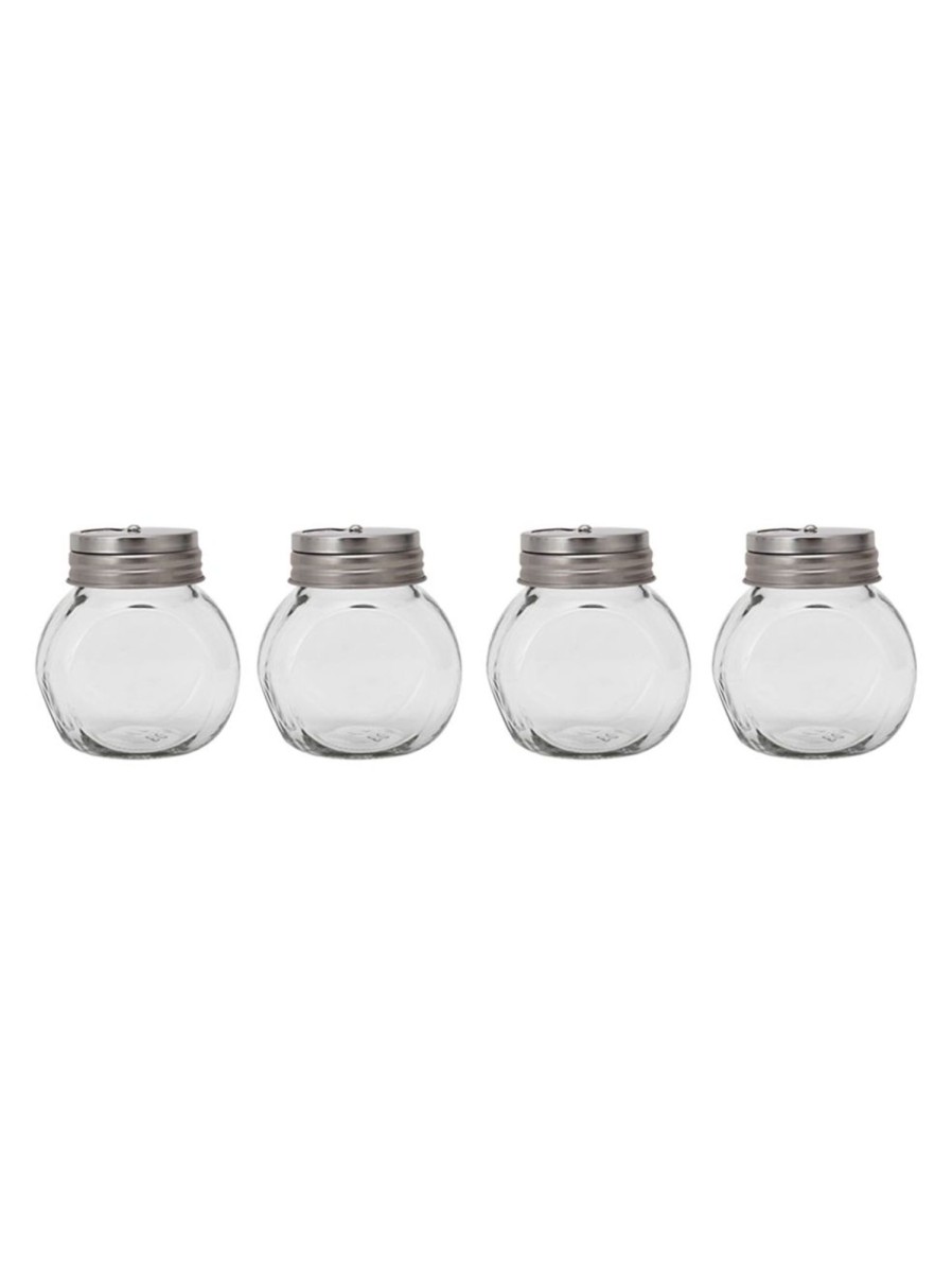 Home Living Anko Utensils & Organization | 4-Pack Glass Spice Jar Set