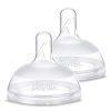 Kids & Baby Playtex Nursing & Feeding | Naturalatch Comfort 2-Pack Medium-Flow Silicone Nipples