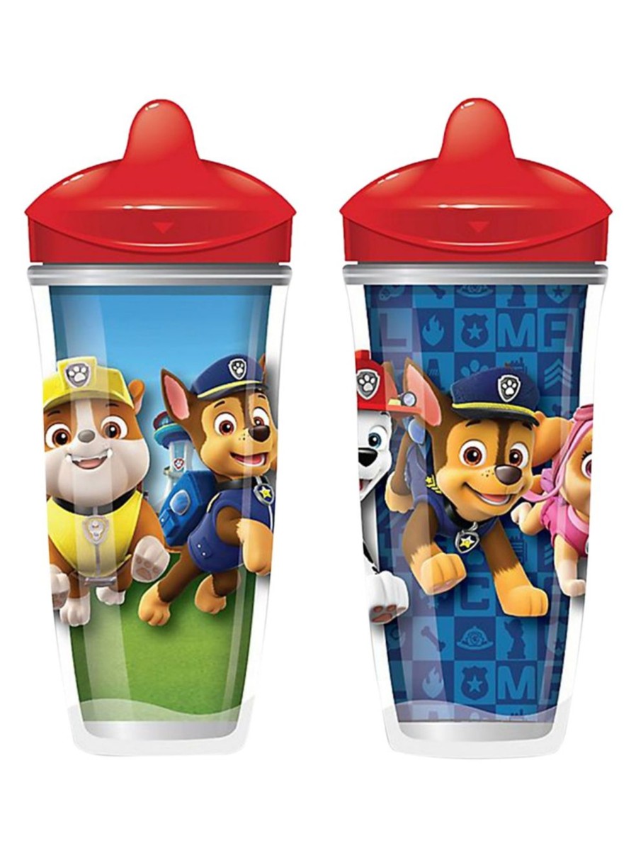 Kids & Baby Paw Patrol Nursing & Feeding | Kid'S Stage-3 Paw Patrol Spout Cup 2-Pack