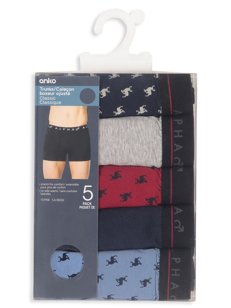 Men & Women Anko Underwear & Socks | 5-Pack Classic-Fit Briefs