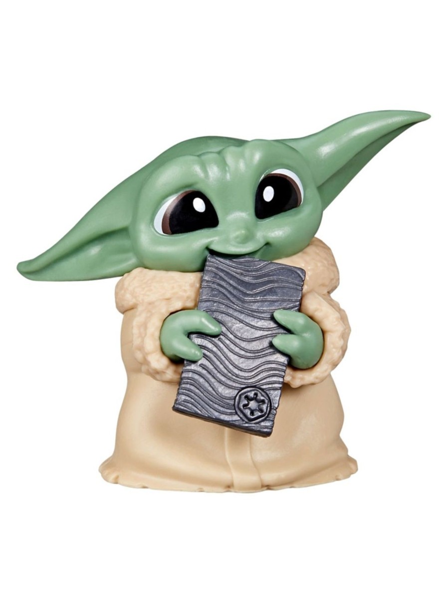 Toys Star Wars Action Figures | The Bounty Grogu Figure - Beskar Bite Pose