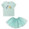 Kids & Baby Bluey | Little Girl'S 2-Piece Sweet Moments Top & Tulle Skirt Set