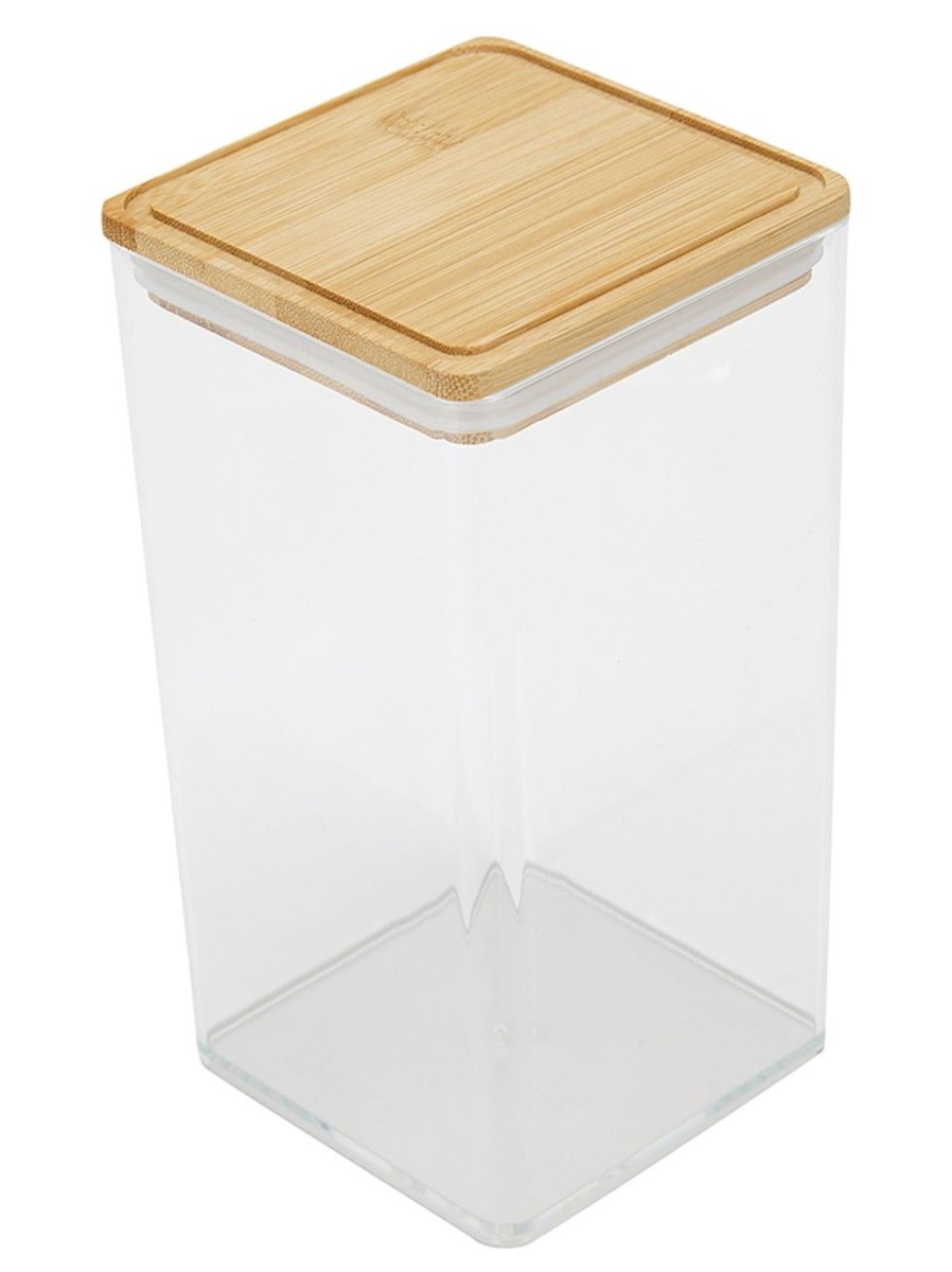 Home Living Anko Utensils & Organization | 1L Tall Food Container With Bamboo Lid