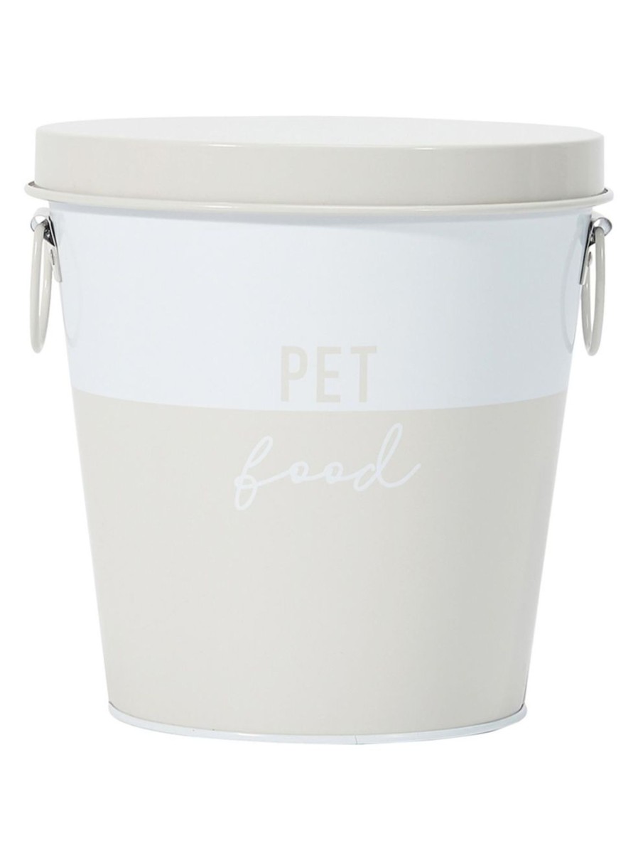 Pets Anko | Pet Food Storage Tin And Lid - 5.5L