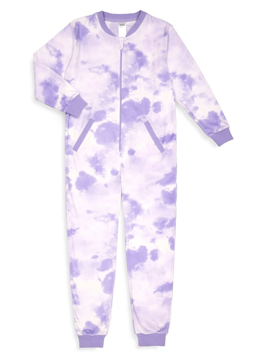 Kids & Baby Anko Girls | Girl'S Printed Fleece One-Piece Pyjamas