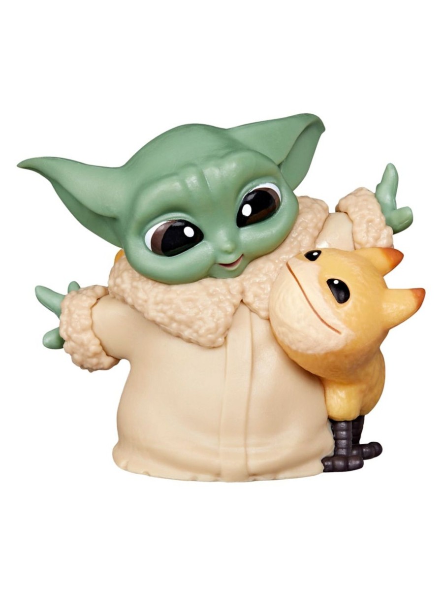 Toys Star Wars Action Figures | The Bounty Grogu Figure - Loth-Cat Cuddles Pose