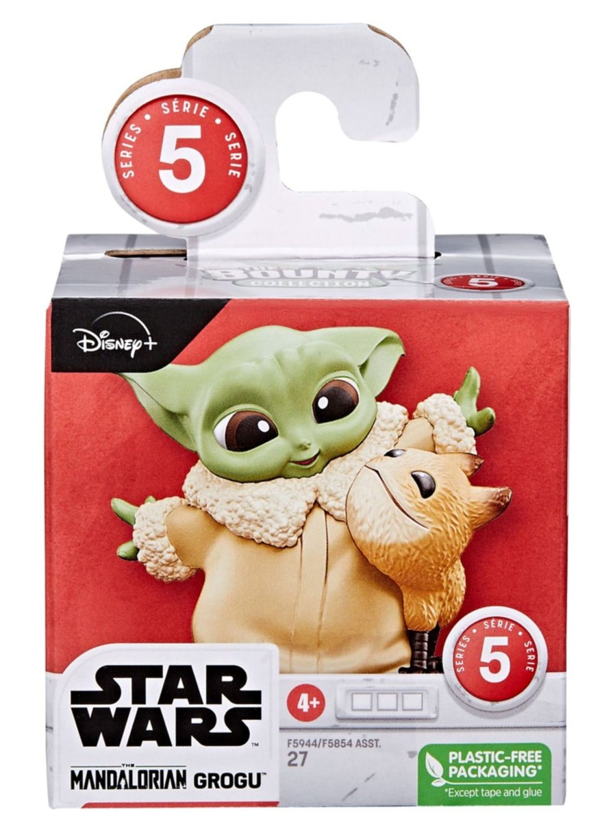 Toys Star Wars Action Figures | The Bounty Grogu Figure - Loth-Cat Cuddles Pose