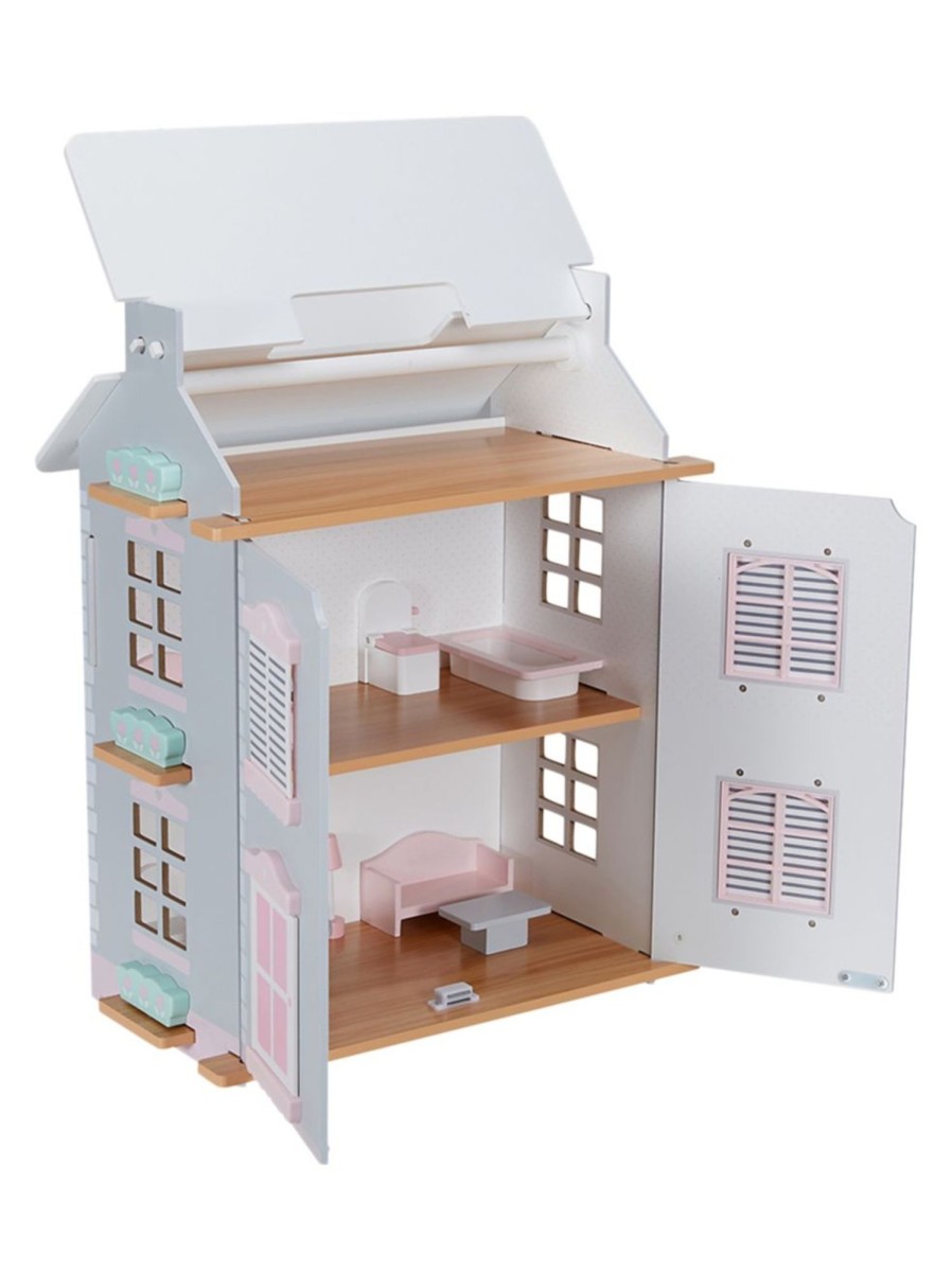 Toys Anko Dolls & Doll Houses | Wooden Cottage Dollhouse