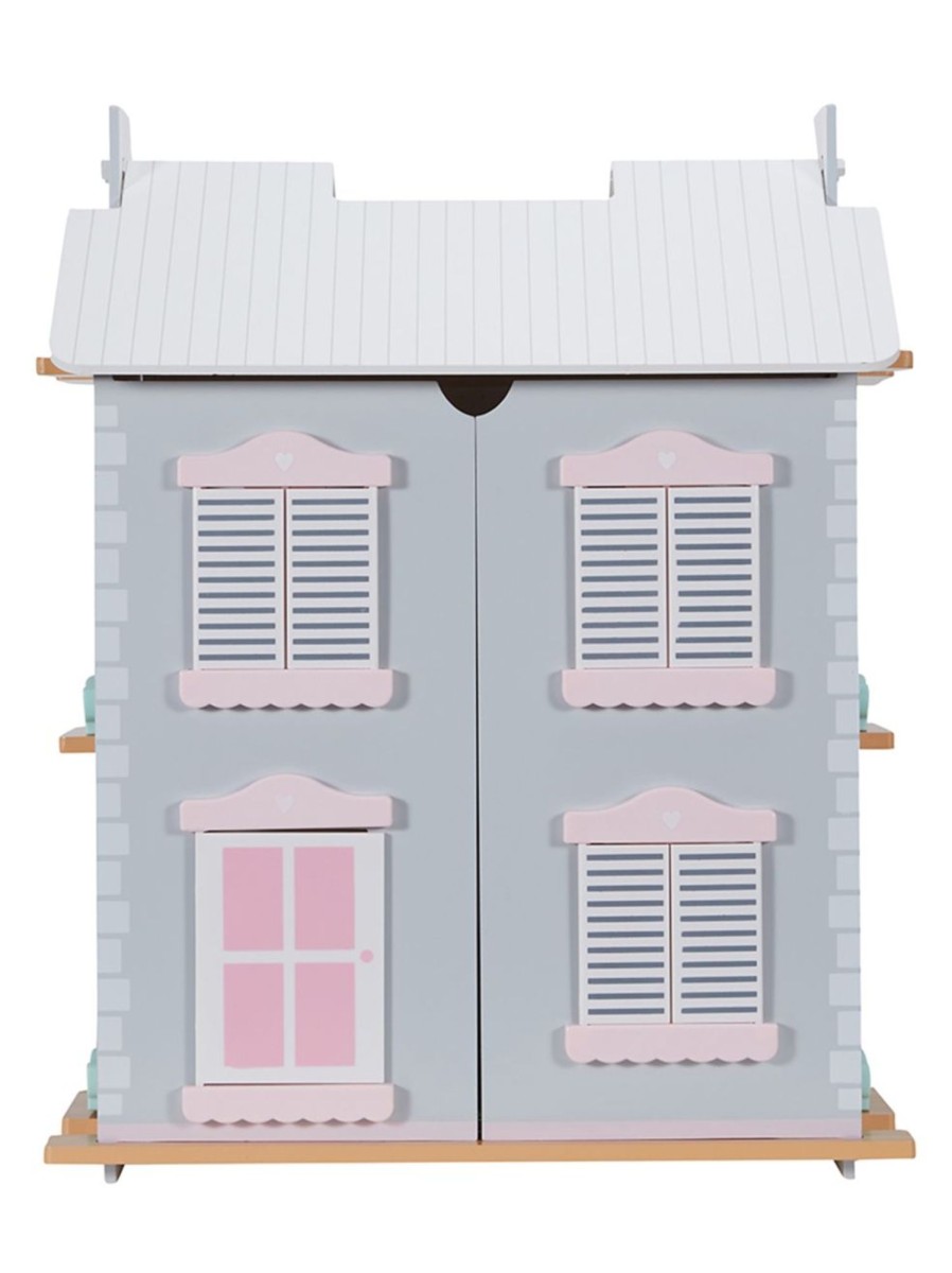 Toys Anko Dolls & Doll Houses | Wooden Cottage Dollhouse