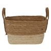 Home Living Anko Closet Storage | Two-Tone Rectangle Rope Basket With Handles