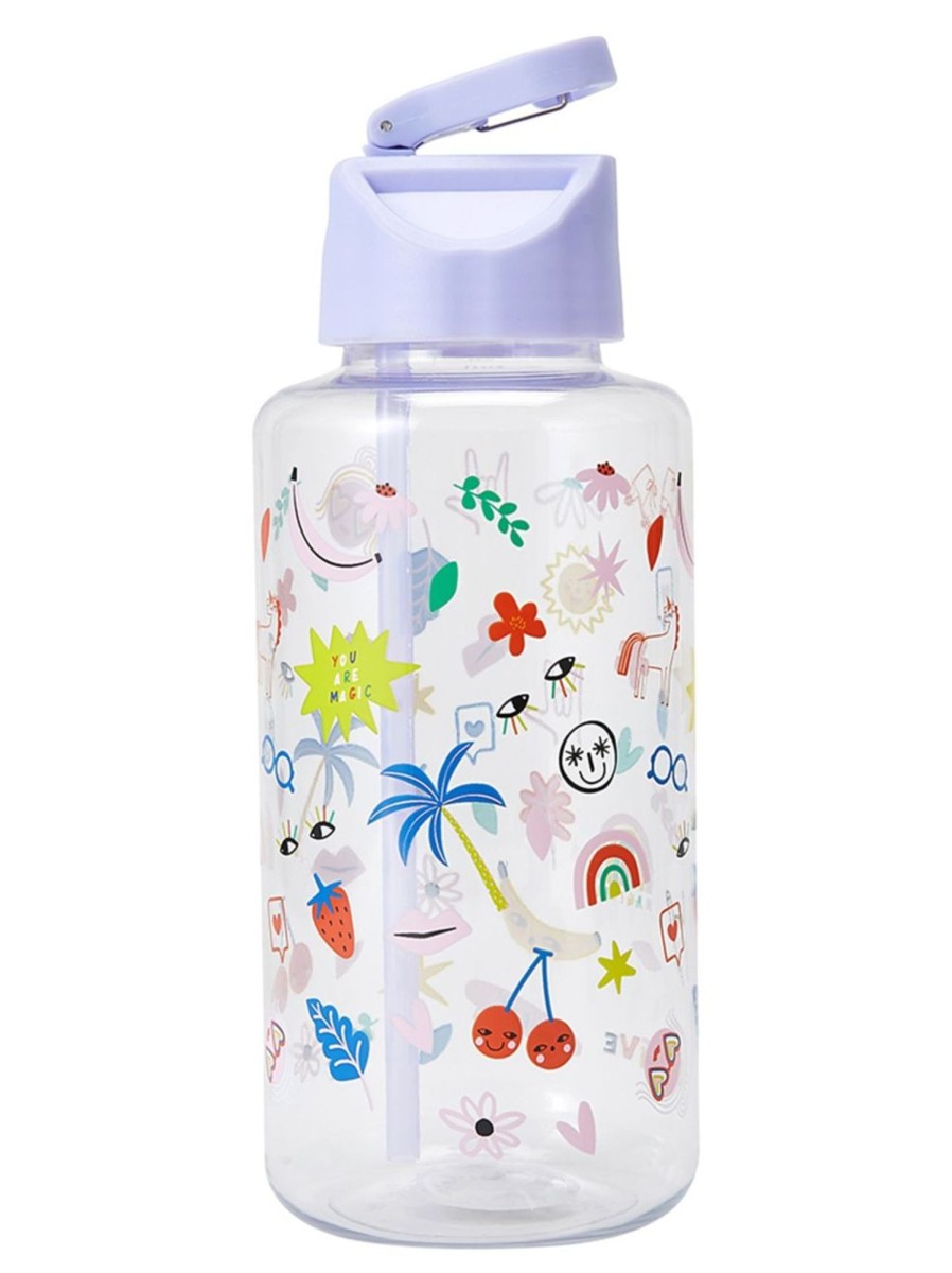 Wellness Anko | 1L Fun Icons Water Bottle