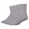 Men & Women Hanes Underwear & Socks | Men'S 6-Pair Freshiq Crew Socks Set