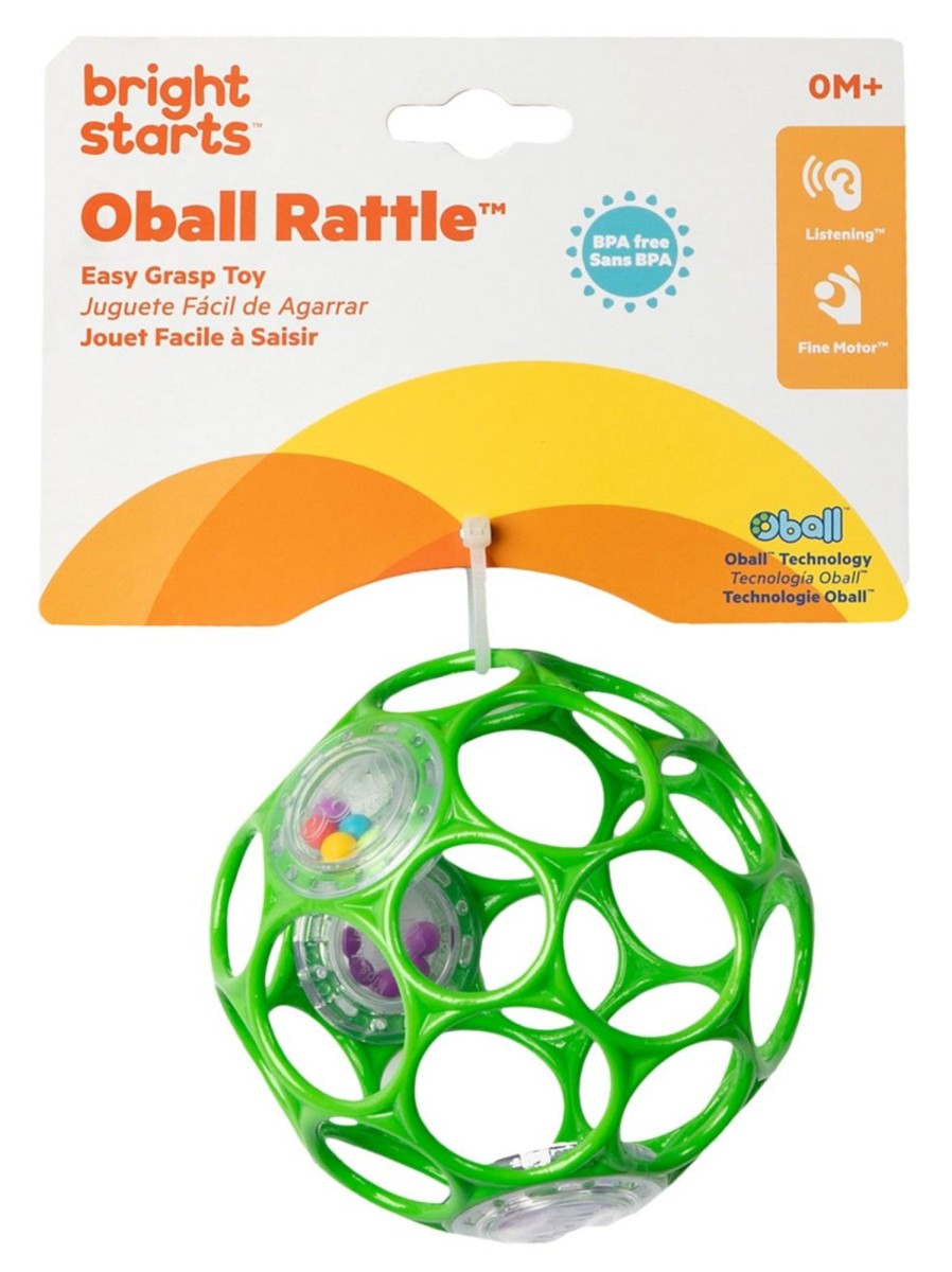 Toys Bright Starts Infant & Toddler | Oball Rattle