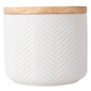 Home Living Anko Utensils & Organization | Small Herringbone Canister