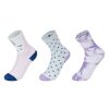 Kids & Baby Anko Underwear & Socks | Kid'S 3-Pair Patterned Crew Socks Pack