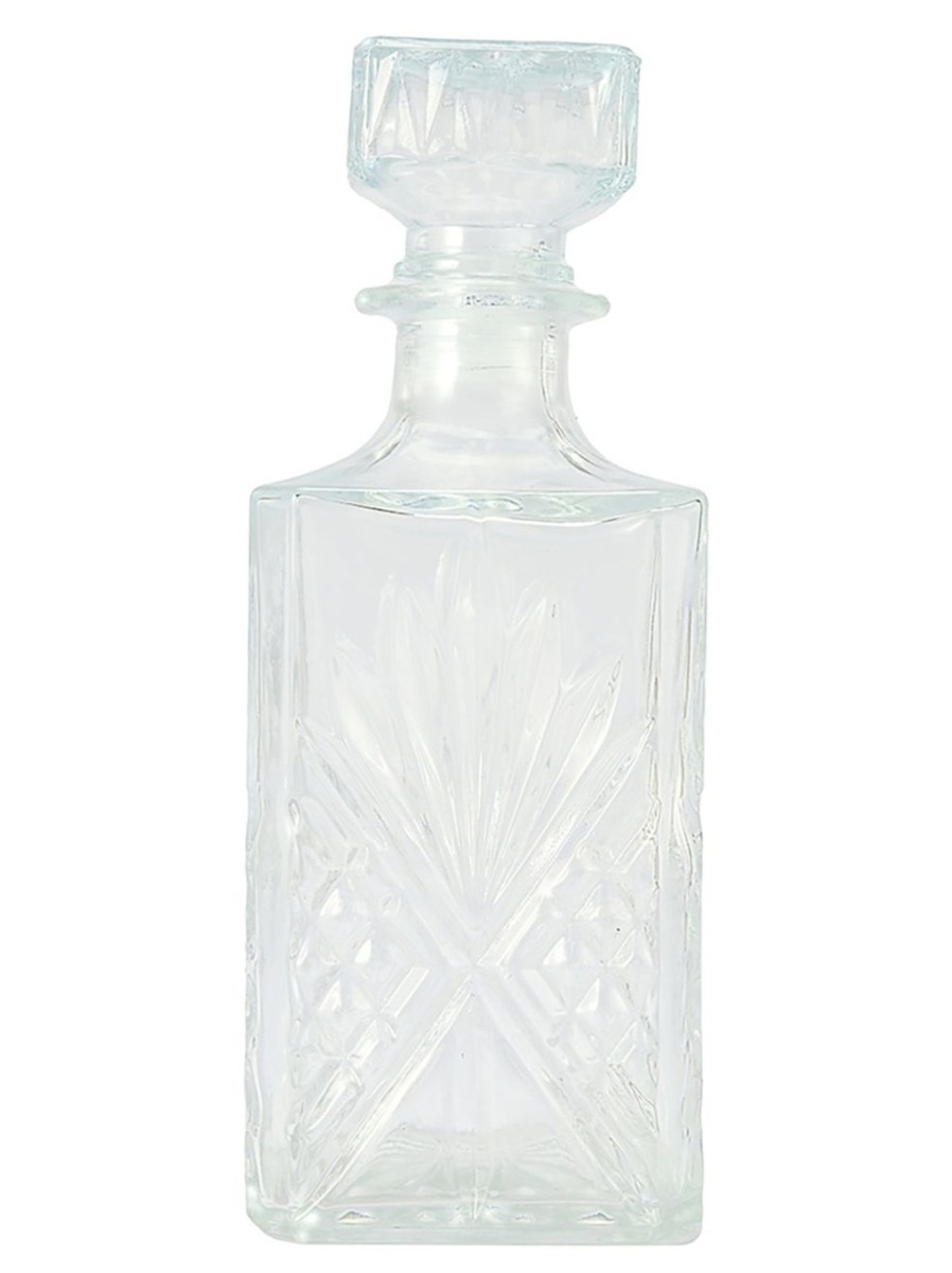 Home Living Anko Drinkware | Embossed Glass Decanter