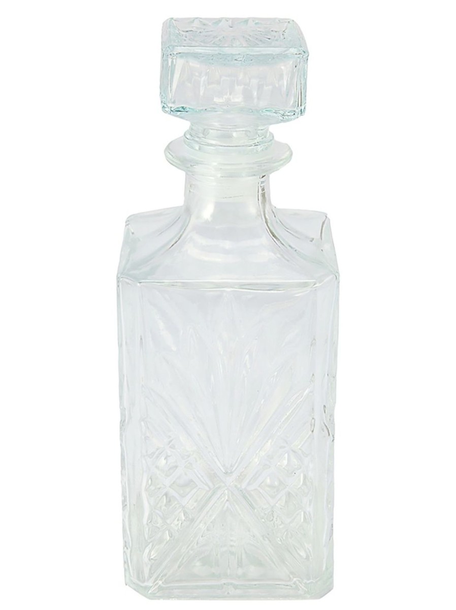 Home Living Anko Drinkware | Embossed Glass Decanter