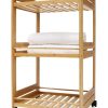 Home Living Anko Bathroom Storage & Accessories | Bamboo Trolley