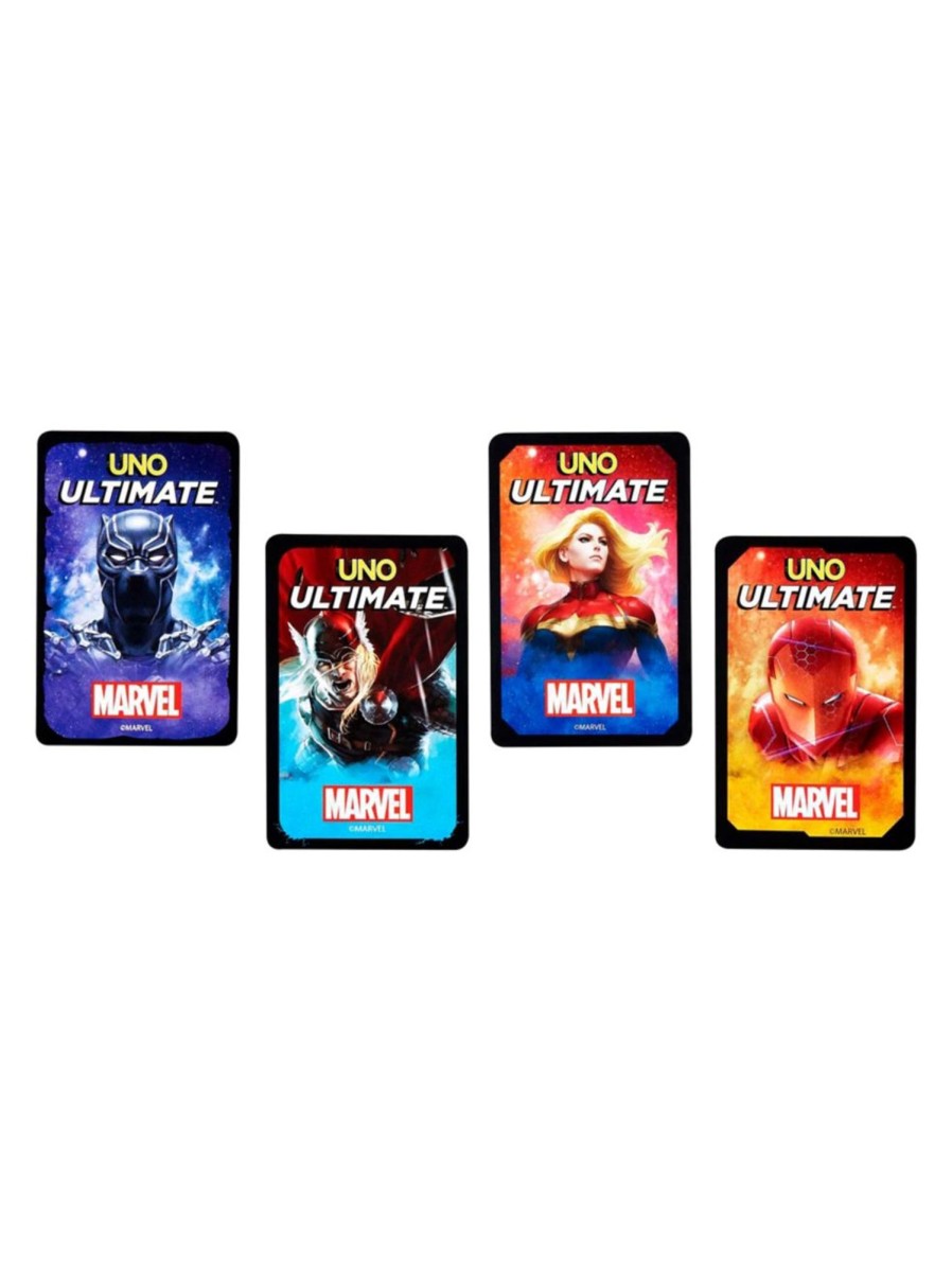 Toys Mattel Games & Puzzles | Uno Ultimate Marvel