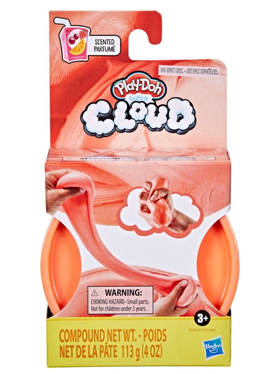 Toys Play-Doh Arts & Crafts | Super Cloud Fruit Punch-Scented Orange Modelling Compound