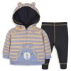 Kids & Baby Gerber | Baby'S 2-Piece Bear Hoodie And Joggers Set