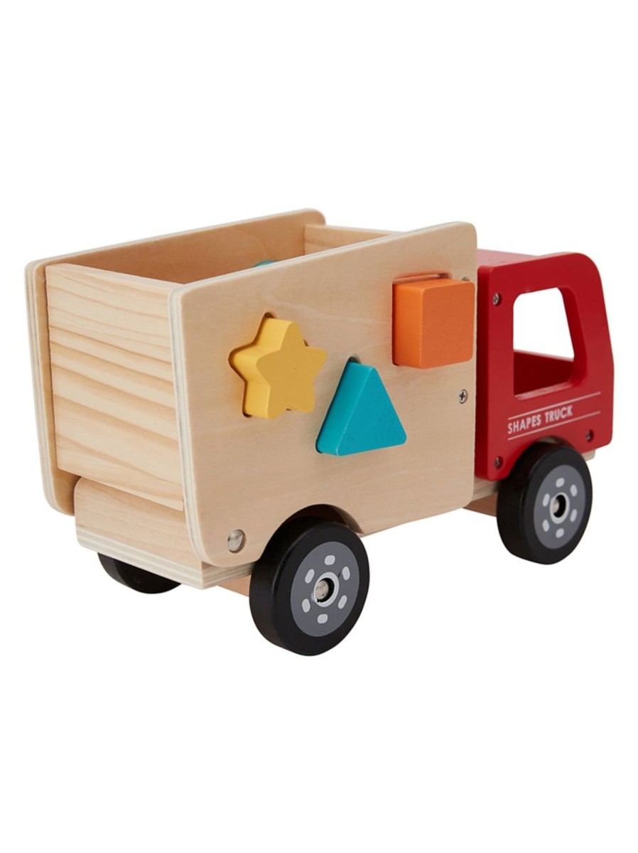 Toys Anko Trains & Vehicles | Dump Truck Shape Sorter Vehicle