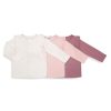 Kids & Baby Anko | Baby Girl'S 3-Piece Frilled Long-Sleeve T-Shirt Set