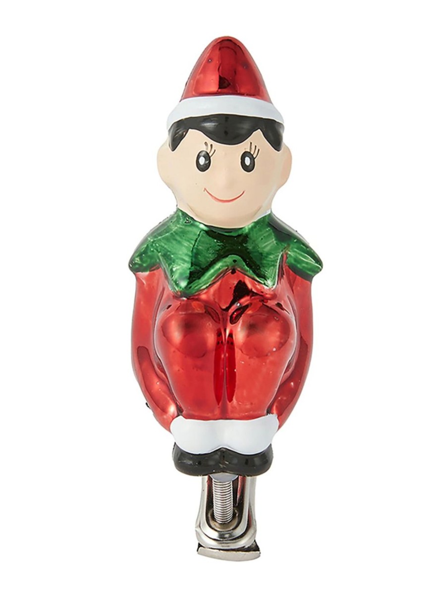 Home Living Anko Decorative Accents | 4 Pack Christmas Decoration Clip Novelty - Elves