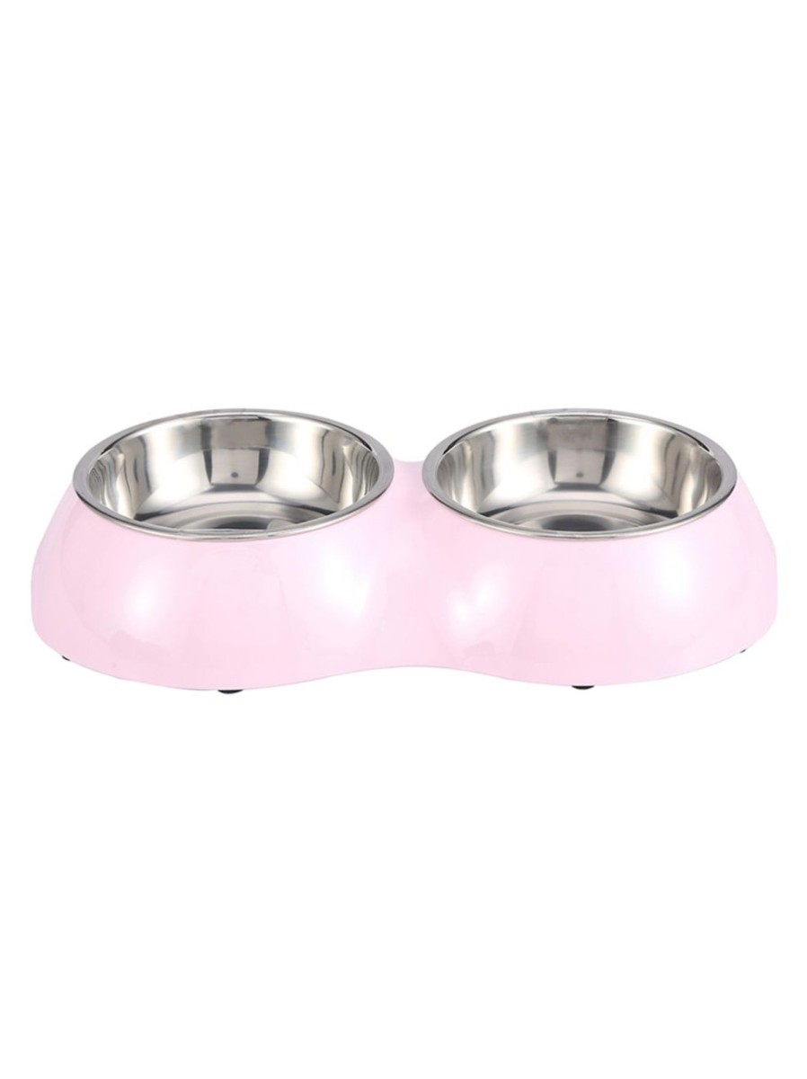 Pets Anko | Twin Melamine Pet Bowl