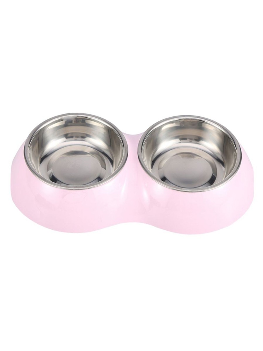 Pets Anko | Twin Melamine Pet Bowl