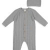 Kids & Baby Anko | Baby'S 2-Piece Cable-Knit Romper And Hat Set