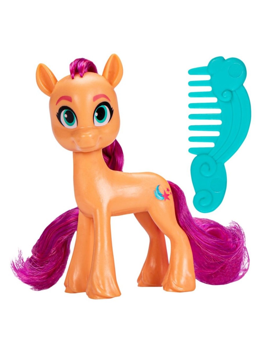 Toys My Little Pony Action Figures | Sunny Starscout Pony And Comb Set