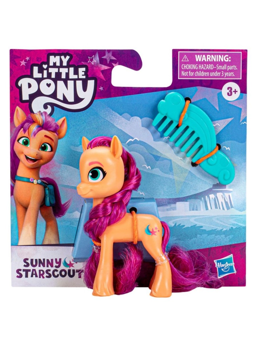 Toys My Little Pony Action Figures | Sunny Starscout Pony And Comb Set