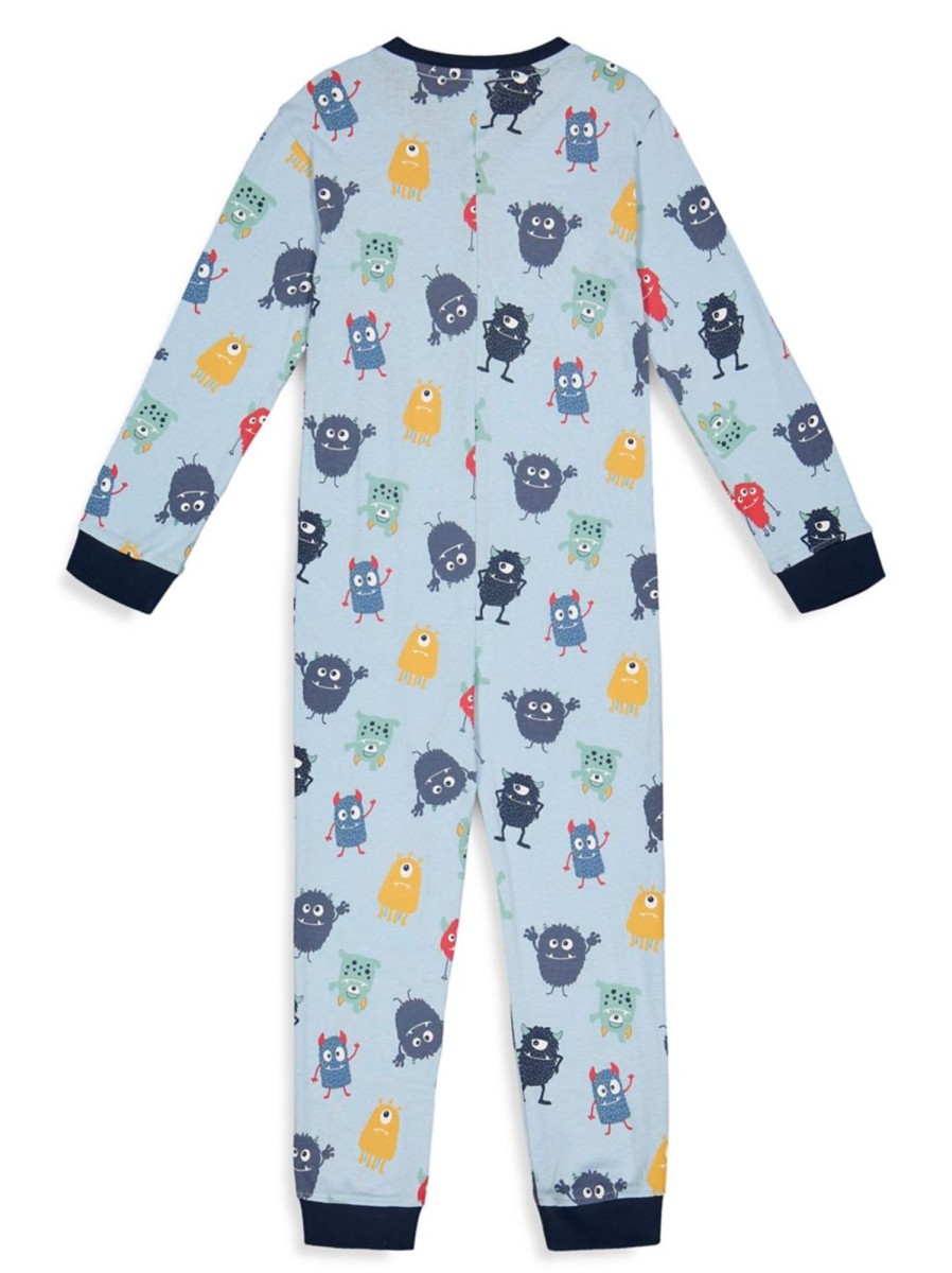 Kids & Baby Anko Toddler Boys | Little Boy'S Monster-Print Coverall